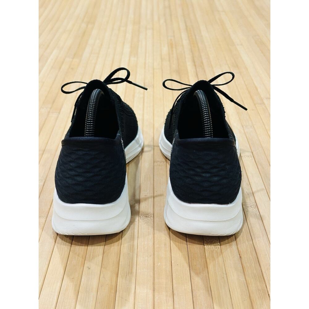 Skechers Black and White Women's Sneakers - Picture 7 of 11